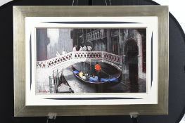 Tony Rome Original Painting of Venetian Canal