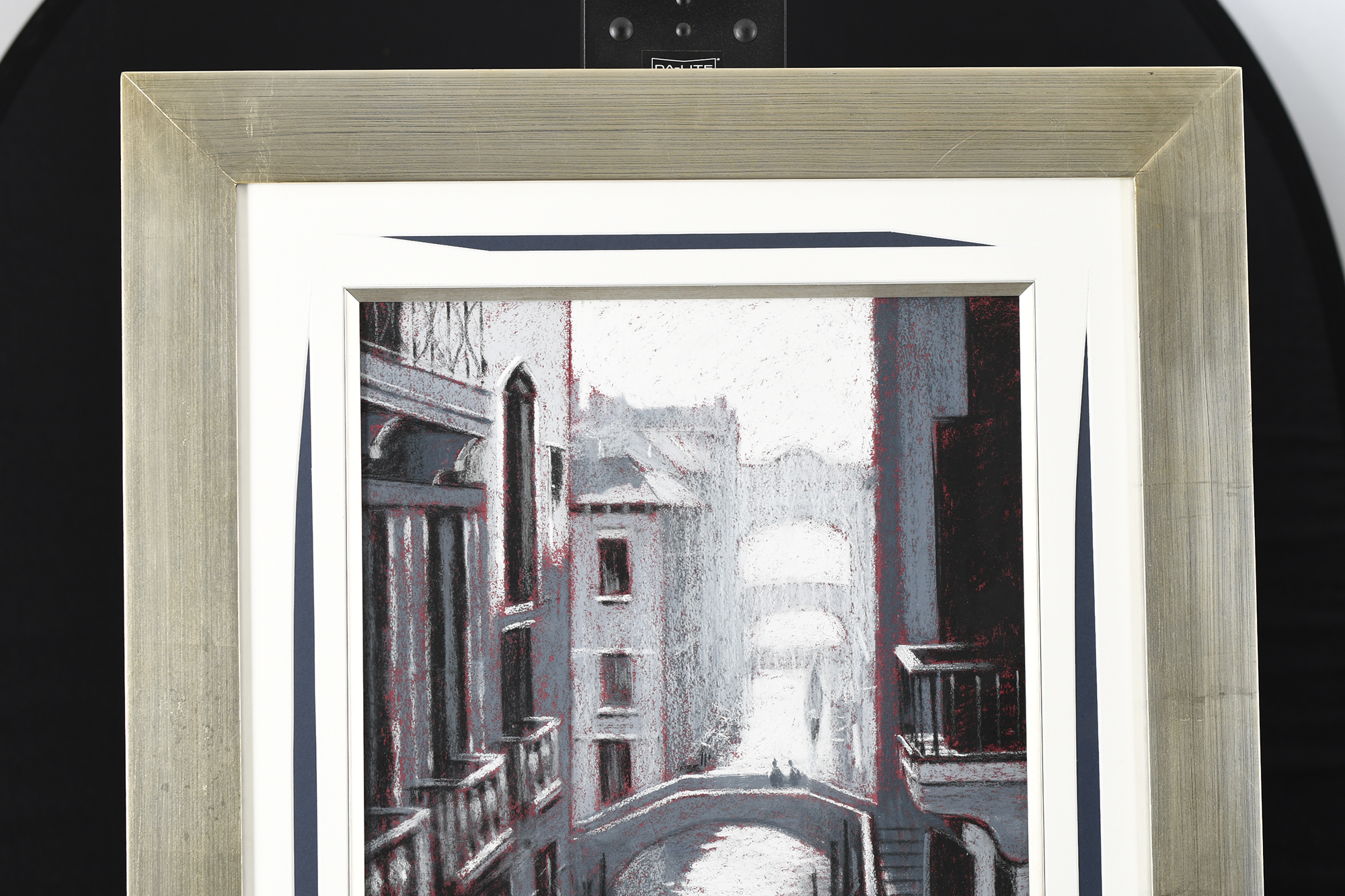 Tony Rome Original Painting Gondola on Venetian Canal. - Image 2 of 6