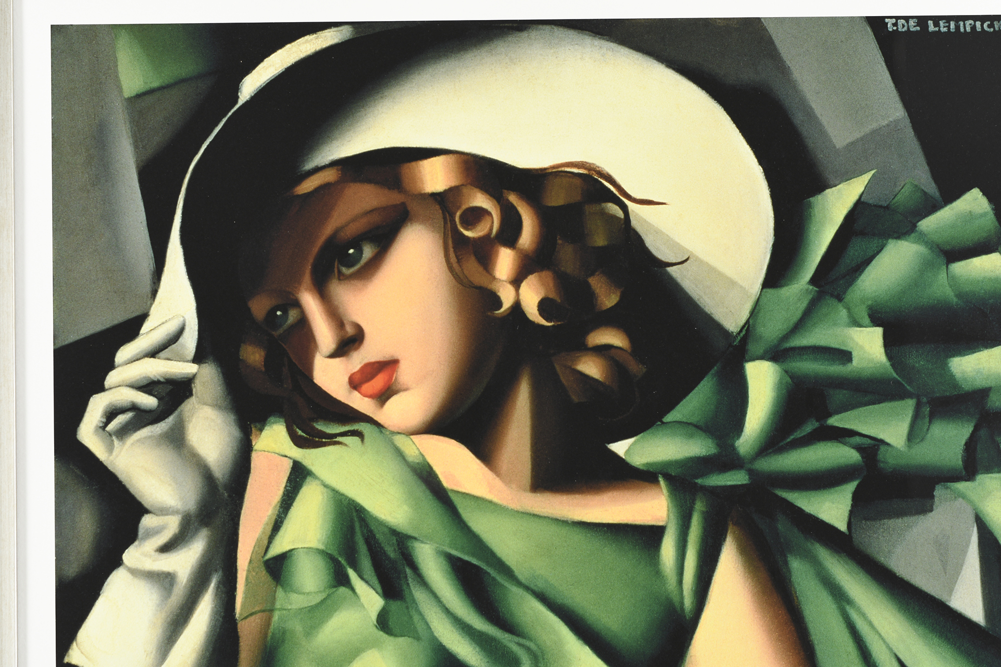 Limited Edition "Young Lady with Gloves" by Tamara De Lempicka - Image 11 of 12