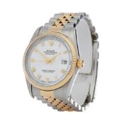 Rolex Datejust 36 16233 Unisex Yellow Gold & Stainless Steel Watch