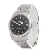 Rolex Explorer I 1016 Men Stainless Steel Watch