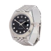 Rolex Datejust 41 126334 Men Stainless Steel Diamond Watch