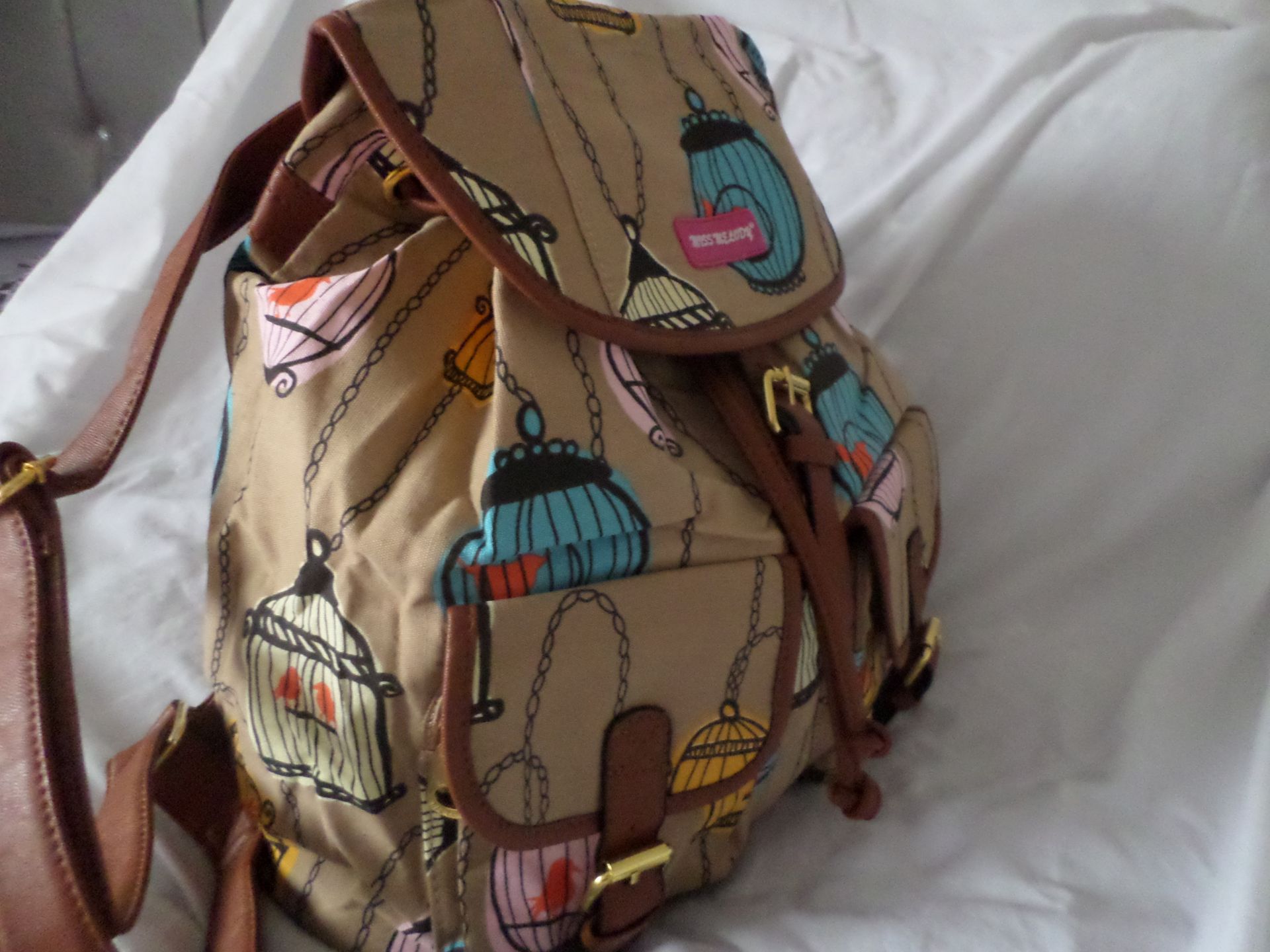 Miss Melody London Rucksack. RRP £24.99. Brand New - Image 2 of 2