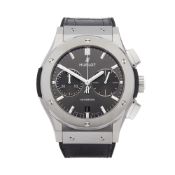 Hublot Classic Fusion 521.NX.7071.LR Men Titanium Chronograph Watch