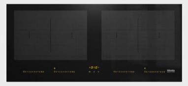 (R10A) 1 X Miele Induction Hob Black 230V 50/60Hz (KM 7684 FL) Induction Hob With Onset Controls Pa