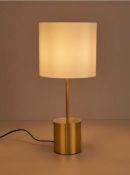 (R5L) 4 X Mixed Lights To Inc Gold Desk Lamp 50027258, 1 X Curved Desk Lamp 50425565, 1 x Velvet &