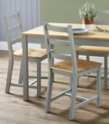 (R6P) Household. 3 Items. 3 X Wooden Dining Chairs (1 X Not Built)