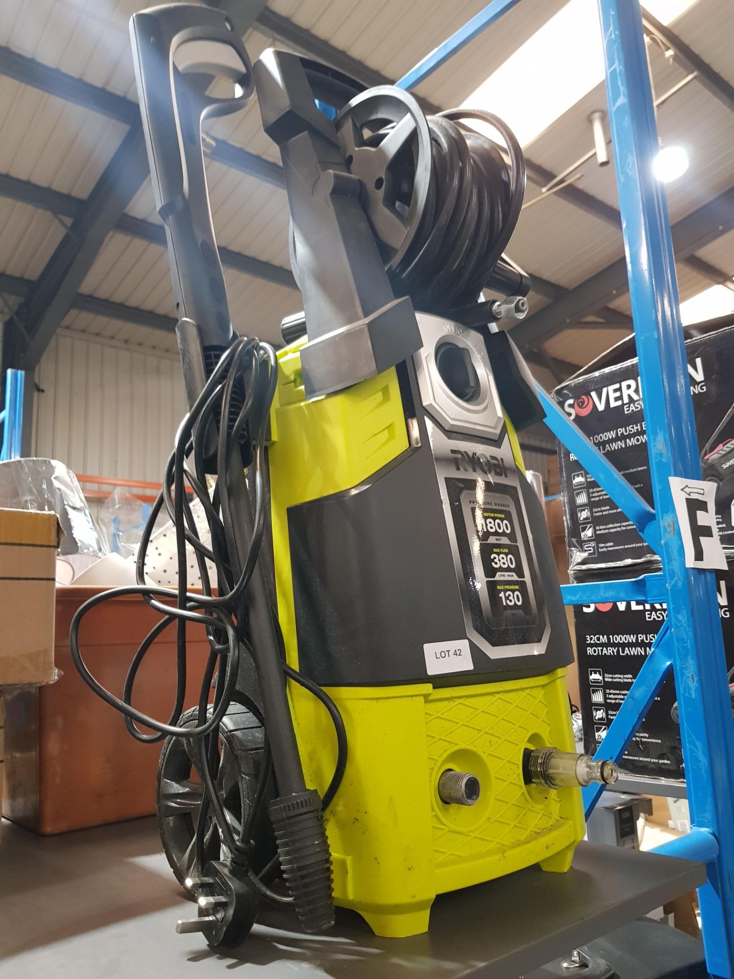 (R5F) 1 X Ryobi Pressure Washer 18000W - Image 2 of 2