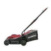 (R9G) 2 X Sovereign 32cm 1000W Push Electric Rotary Lawn Mower