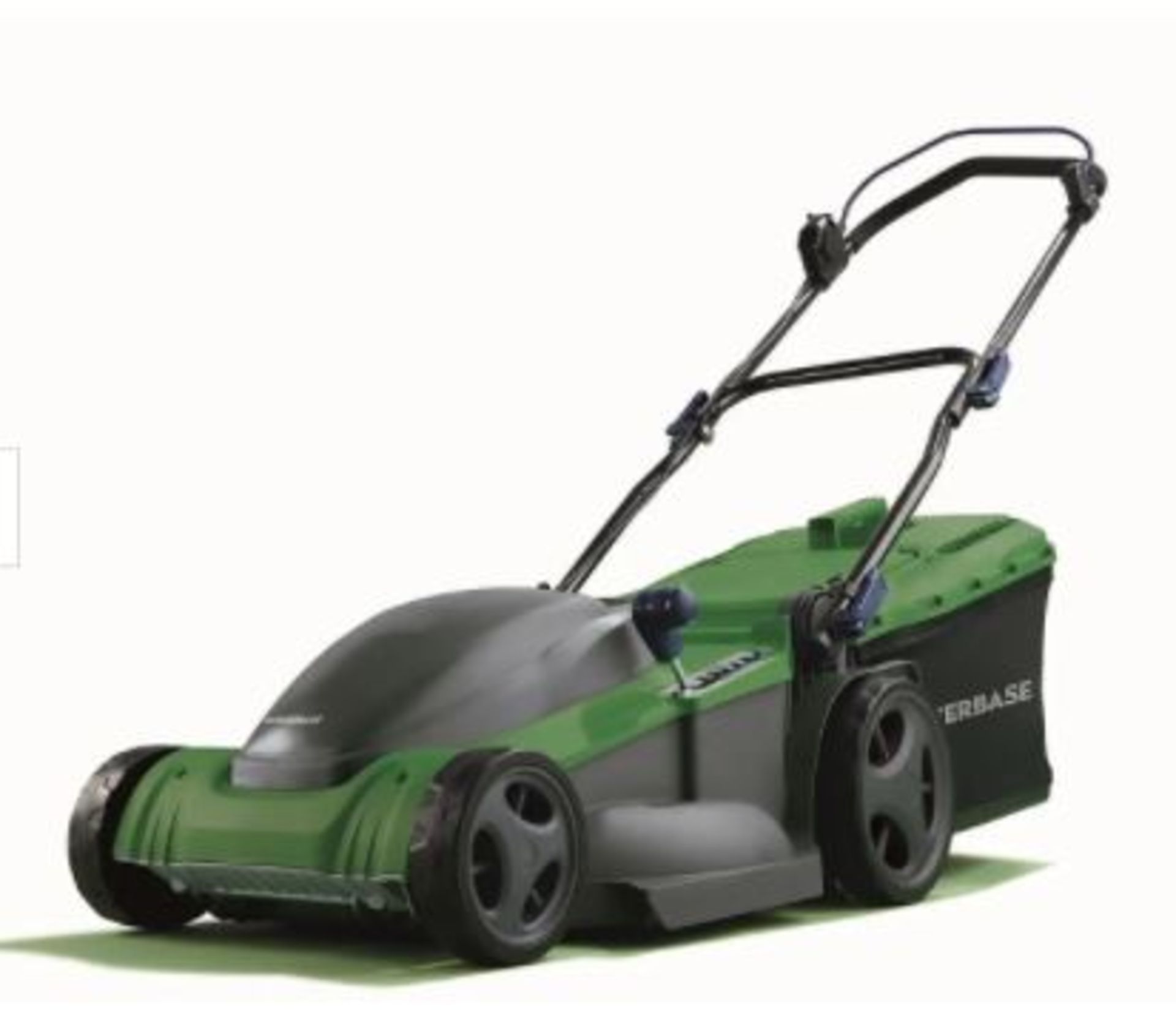 (R3D) 1 X Powerbase 41cm 1800W Electric Rotary Lawn Mower (Appears Unused)