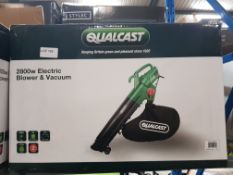 (R3N) 1 X Qualcast 2800W Electric Blower & Vacuum