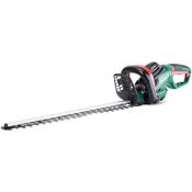 (R4P) 2 Qualcast Items. 1 X QHTE 55cm 600W Electric Pivot Hedge Trimmer & 1 X QHTLi18 51cm 18V Cord