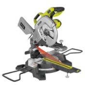 (R2H) 1 X Ryobi 2000W 254mm Laser Compact Slide Mitre Saw