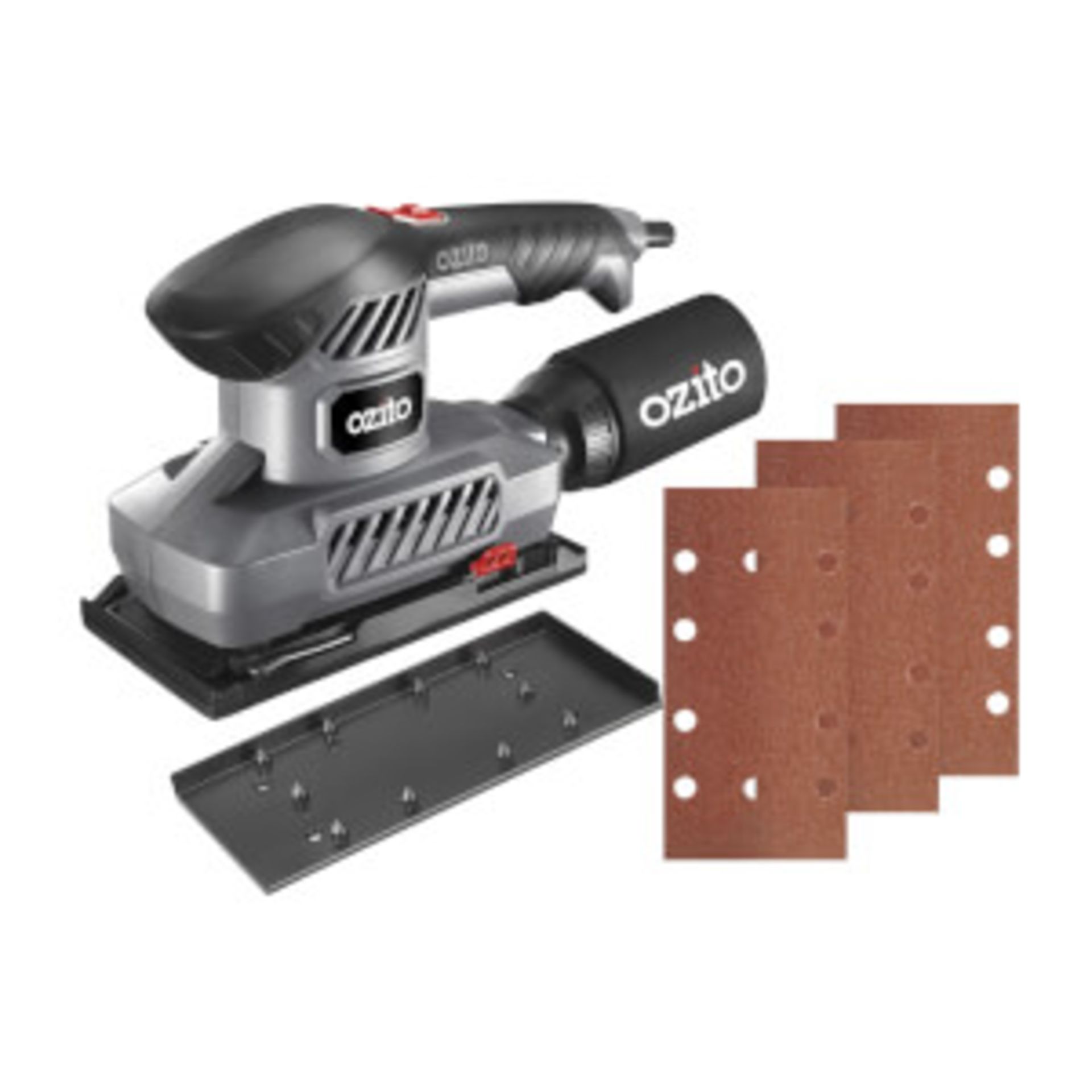 (R9E) 5 Items. 1 X Ozito Rotary Tool RTR-040U, 1 X Ozito Angle Grinder AGS-5050U, 1 X Ozito Planer - Image 4 of 5