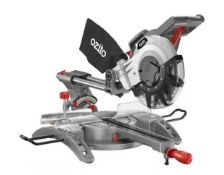 (R2J) 1 X Ozito Double Bevel Slide Compound Mitre Saw 250mm With Laser Guide