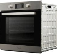 (R3D) 1 X Hotpoint Class 3 Sa3 544 C Ix Built In Oven RRP £275 (Appears As New, But Metal Damage To