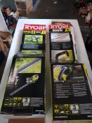 (R4H) 2 X Ryobi Items. 1 X One+ 18V Cordless Hedge Trimmer & 1 X 500W Electric Hedge Trimmer