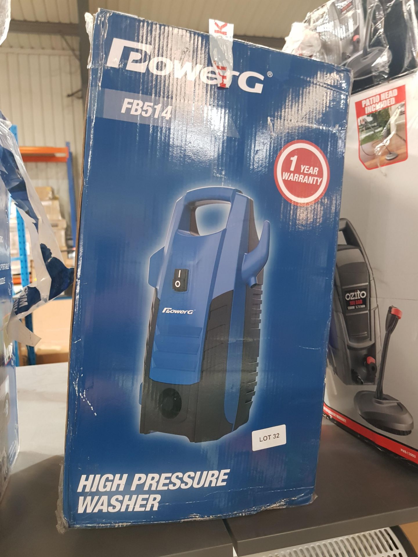 (R9B) 1 X Power G FB514 High Pressure Washer - Image 2 of 2