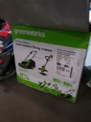 (R30) 1 X Greenworks 24V Lawn Mower (Appears Unused)