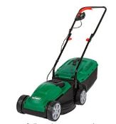 (R3E) 2 Items. 1 X Qualcast QE32 32cm 1200W Electric Rotary Lawn Mower & 1 X Ozito Power Xchange 18