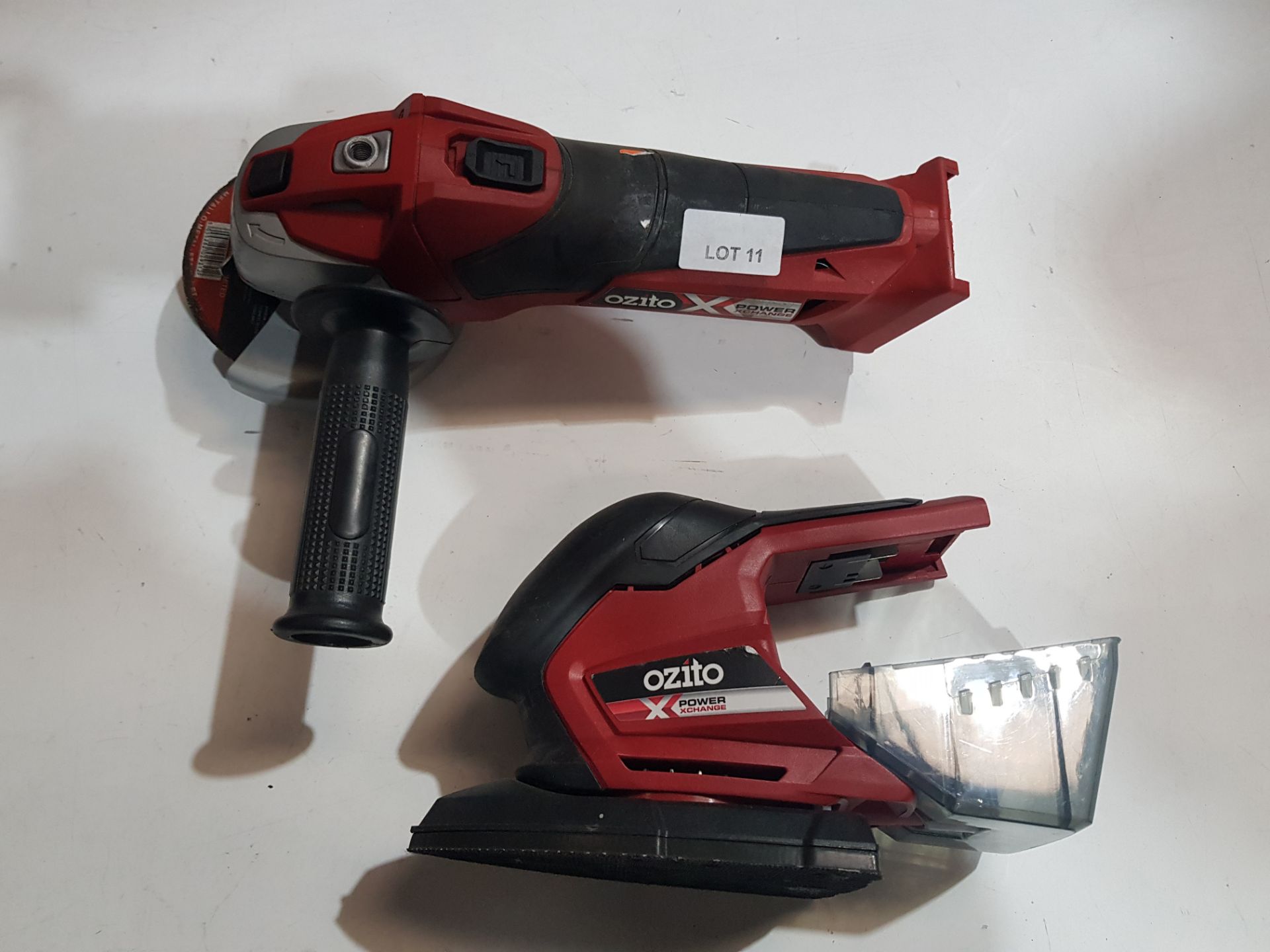 (R9E) 2 Items. 1 X Ozito Power Xchange 18V Cordless Angle Grinder PXAGS 500U (No Battery) & 1 X Ozi - Image 3 of 3