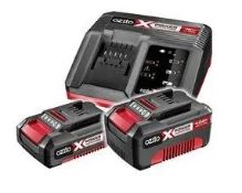 (R14F) 3 X Ozito Power Xchange 18V Lithium Ion Charger & Battery Pack