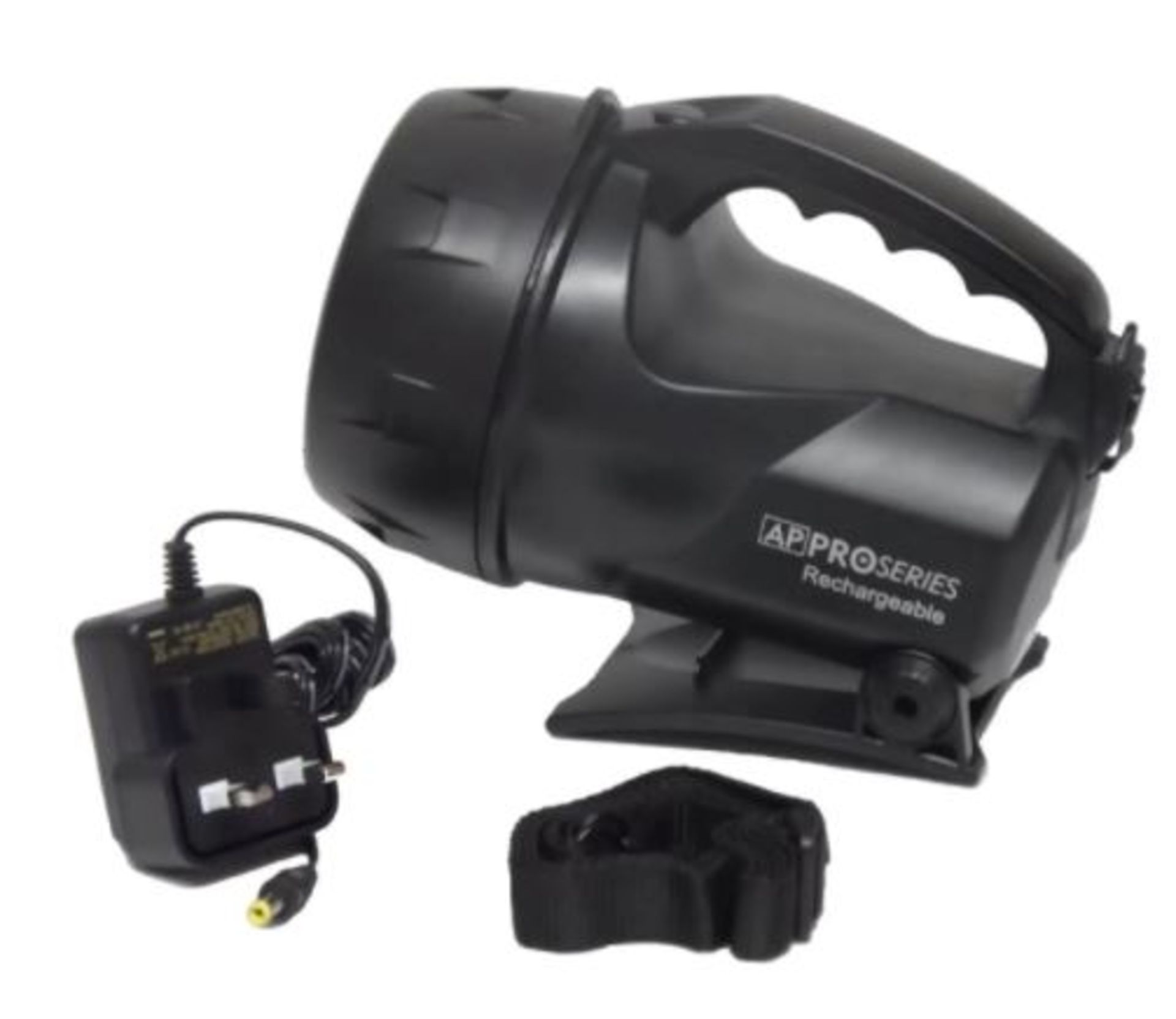 (R15H) 4 Items. 2 X Task 500W Angle Grinder 115mm, 1 X AP Pro Series Rechargeable 350 Lumens Spotli - Image 2 of 4