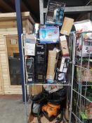 1 X Cage Of Mixed Household Goods Cust Returns To Inc Vacuum, Radiators & Halogen Oven (As Seen – U