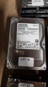 (R13A) 3 X Toshiba 1.0 TB Sata Hard Drive (DT01ABA100V) – All Units Have Been Formatted