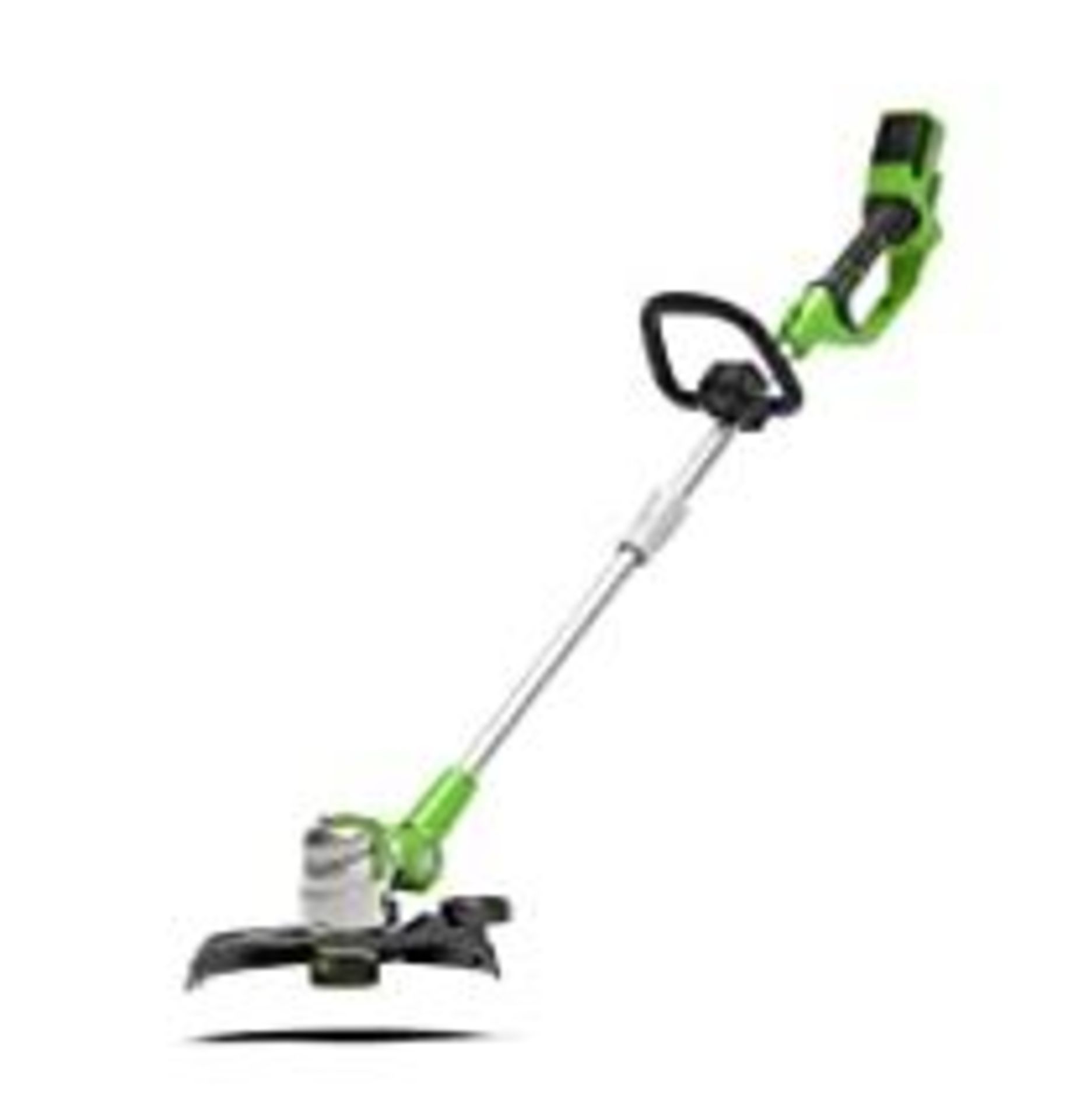 (R15I) 4 Items. 2 X Greenworks String Trimmer 24V (Both Look Clean) & 2 X Qualcast 25cm 20V Cordles