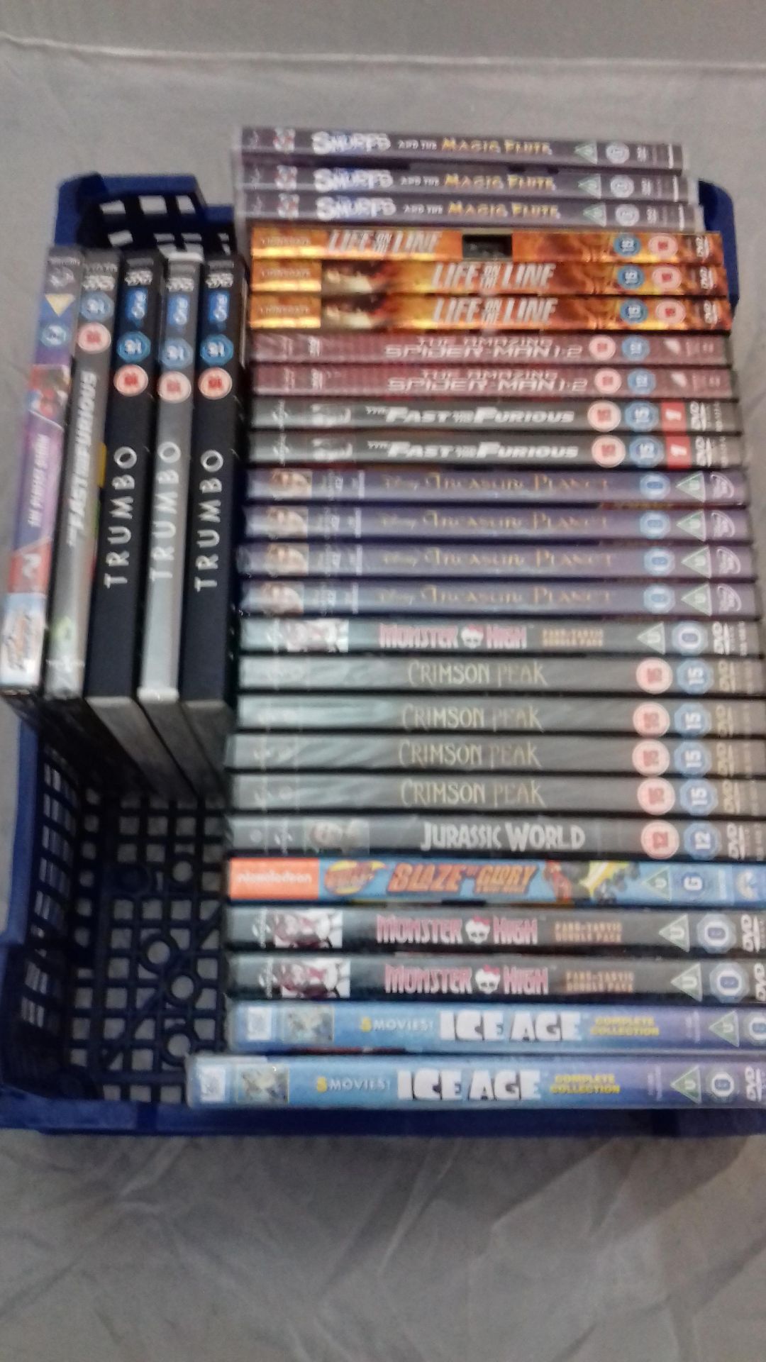 (R14F) Approx 90 X Sealed DVDs To Inc Broken, Wrecked, Paw Patrol, Ice Age, Slasher.Com, The Smurfs - Image 3 of 3