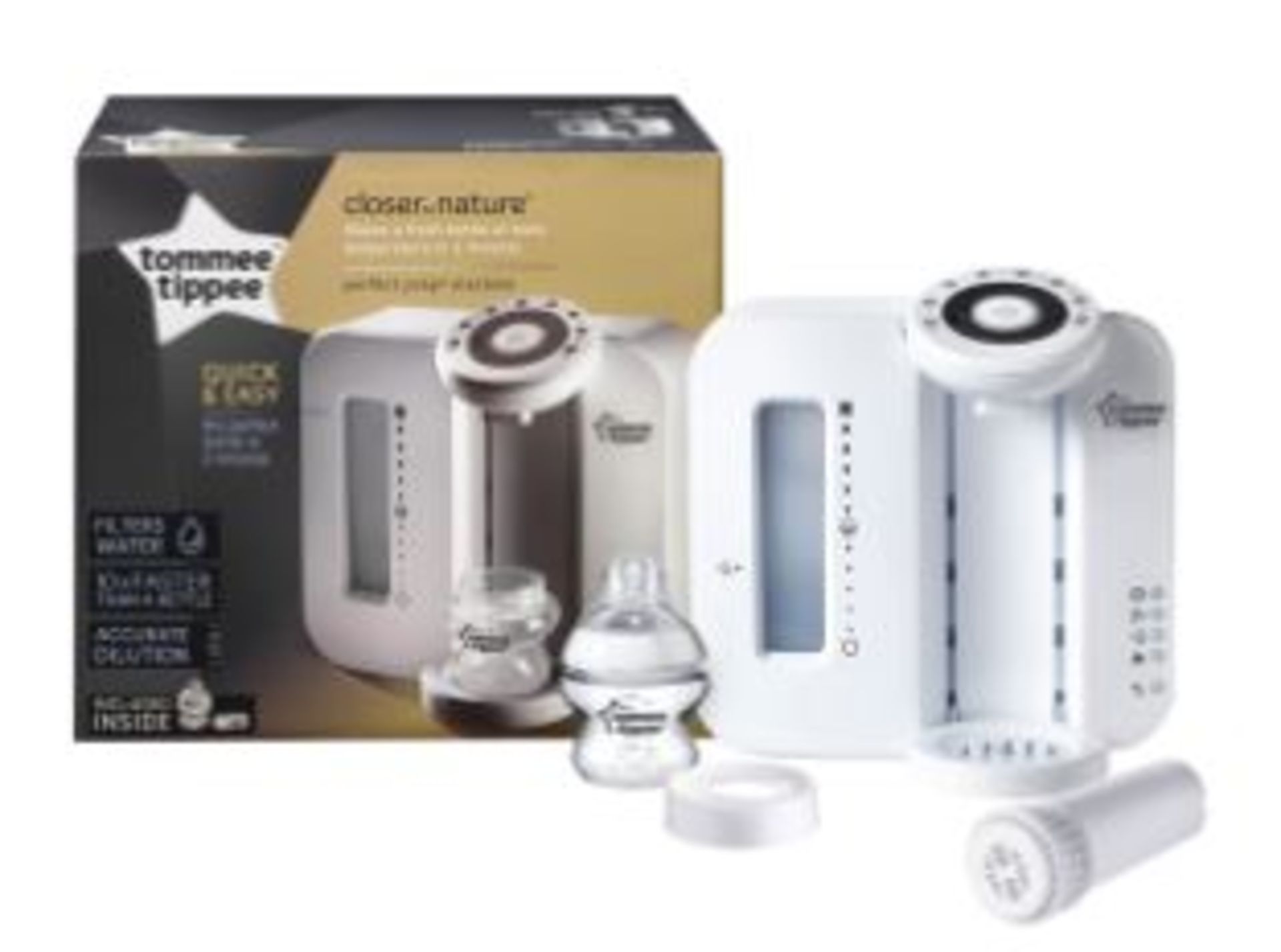 (R14D) Baby / Household. 4 Items. 3 X Tommee Tippee Closer To Nature Perfect Prep Machine & 1 X Sco