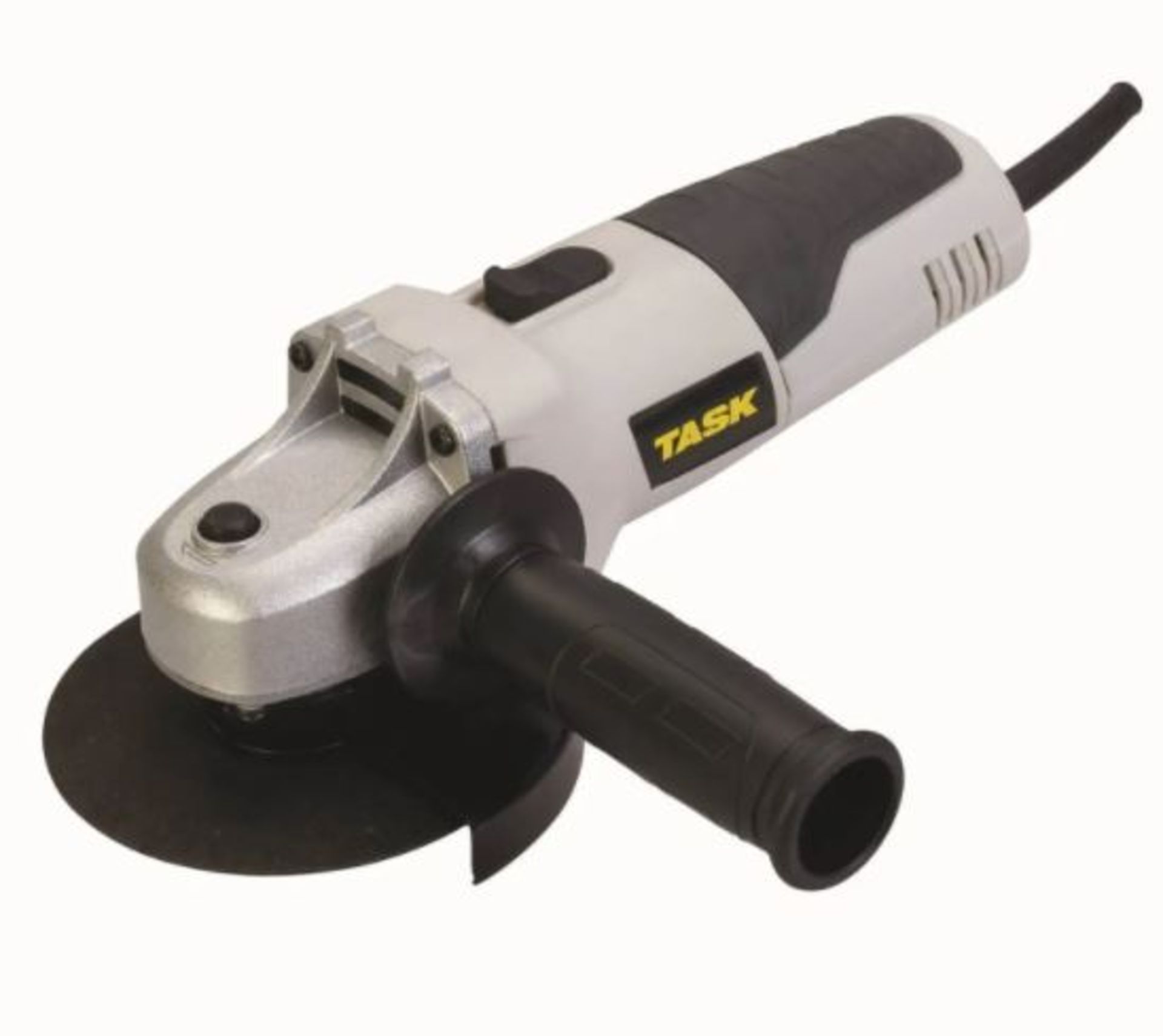 (R15H) 4 Items. 2 X Task 500W Angle Grinder 115mm, 1 X AP Pro Series Rechargeable 350 Lumens Spotli