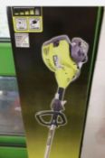 (R15I) 2 X Ryobi Items. 1 X Petrol Grass Trimmer RLT26C & 1 X Cordless 18V Pole Pruner / Hedge Trim