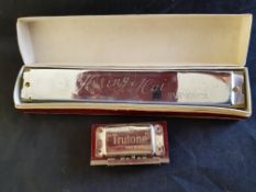 Hohner Trutone and Hsing Hai Harmonicas