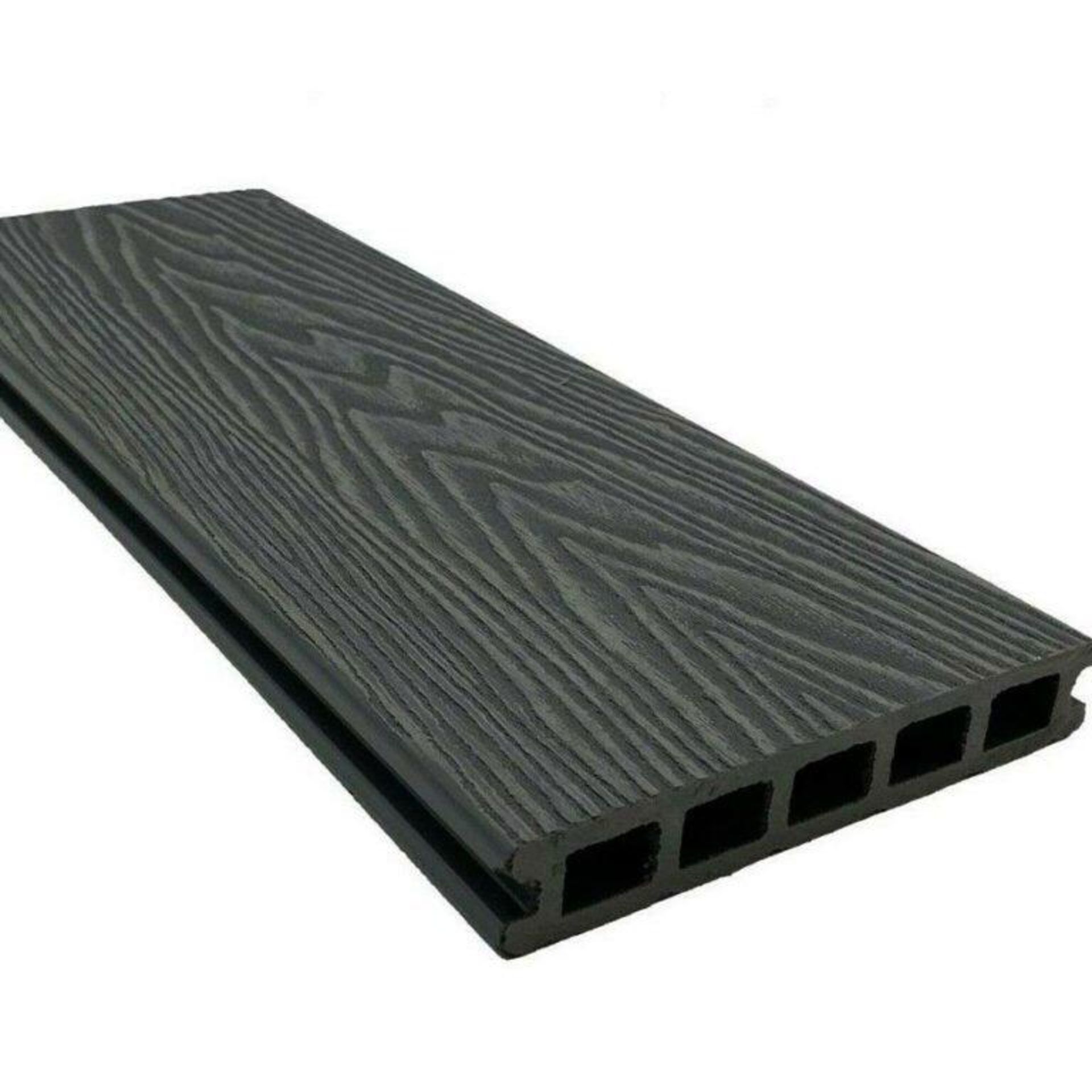 20 x Composite decking boards colour Ash Grey - Image 3 of 4