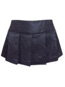 6 Off Altnoir BLACK Polka Dot Pleated Micro Mini Skirt