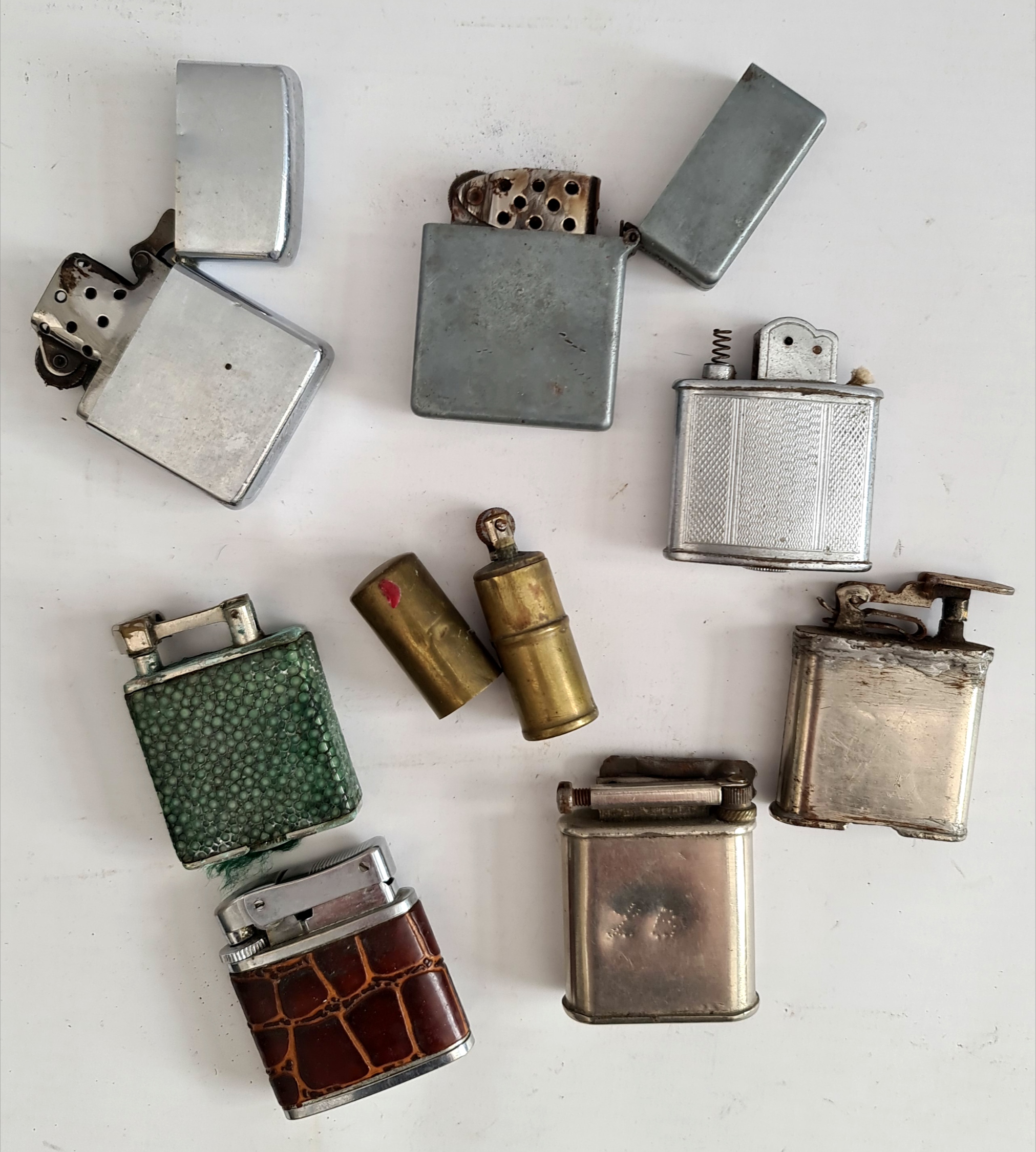 Vintage Collection of 8 Assorted Collectable Lighters Vintage Collection of 8 Assorted Collectable