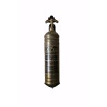 Vintage Brass Tetra Fire Extinguisher Vintage Brass Tetra Fire Extinguisher.Measures 14 inches