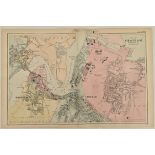Antique Map 1899 G. W Bacon & Co Plan of Chatham Rochester Antique Map 1899 G. W Bacon & Co Plan