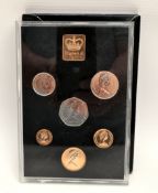 Vintage Royal Mint Proof Set of UK Decimal Coinage c1971 in Original Cover Vintage Royal Mint