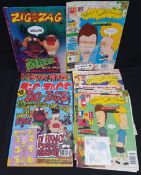 Vintage 10 Comics & Annuals Bevis & Butthead and Zig & Zag 1990's Vintage 10 Comics & Annuals