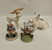 Vintage Collection 4 Animal Figures Includes Robert Harrop     Vintage Collection 4 Animal Figures