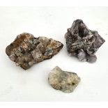 Collectable Minerals 3 UK Fluorites Collectable Minerals 3 UK Fluorites.The largest measures 5