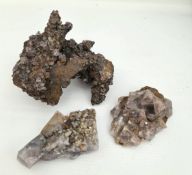 Collectable Minerals 3 UK Fluorites Collectable Minerals 3 UK Fluorites . The largest measures 6