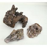 Collectable Minerals 3 UK Fluorites Collectable Minerals 3 UK Fluorites . The largest measures 6