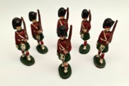 Vintage 6 x Wendal Metal Toy Soldiers 7cm Tall     Vintage 6 x Wendal Metal Toy Soldiers 7cm Tall.