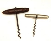 Pair of Collectable Corkscrews     Pair of Collectable Corkscrews.The longest measures 5 inches