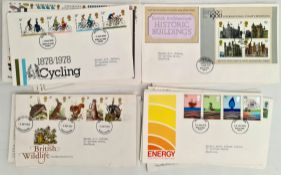 Collectable 15 x First Day Covers 1977 to 1979     Collectable 15 x First Day Covers 1977 to 1979.