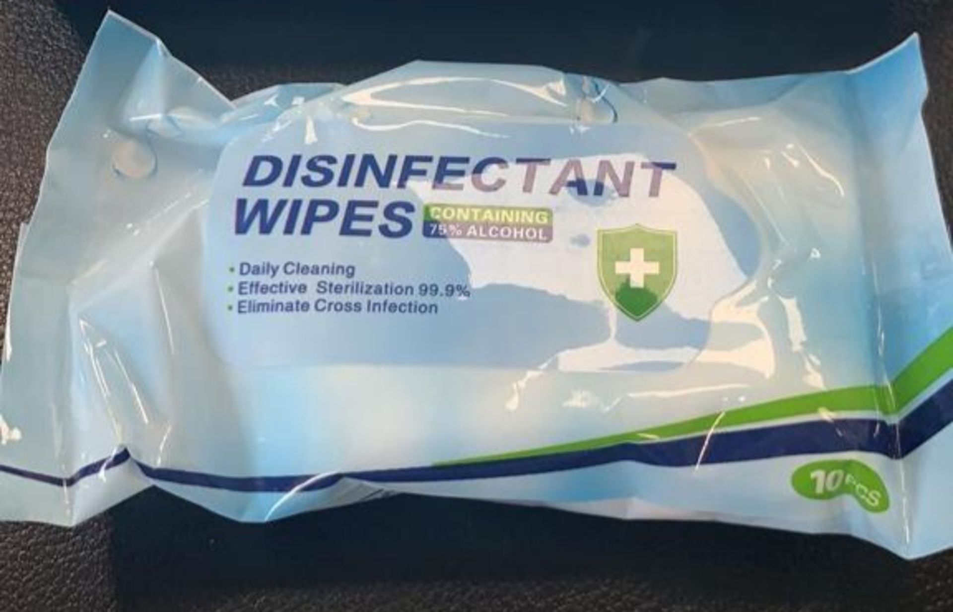 10pk alcohol wipes 2400 wipes per box 75% alcohol - Image 3 of 7